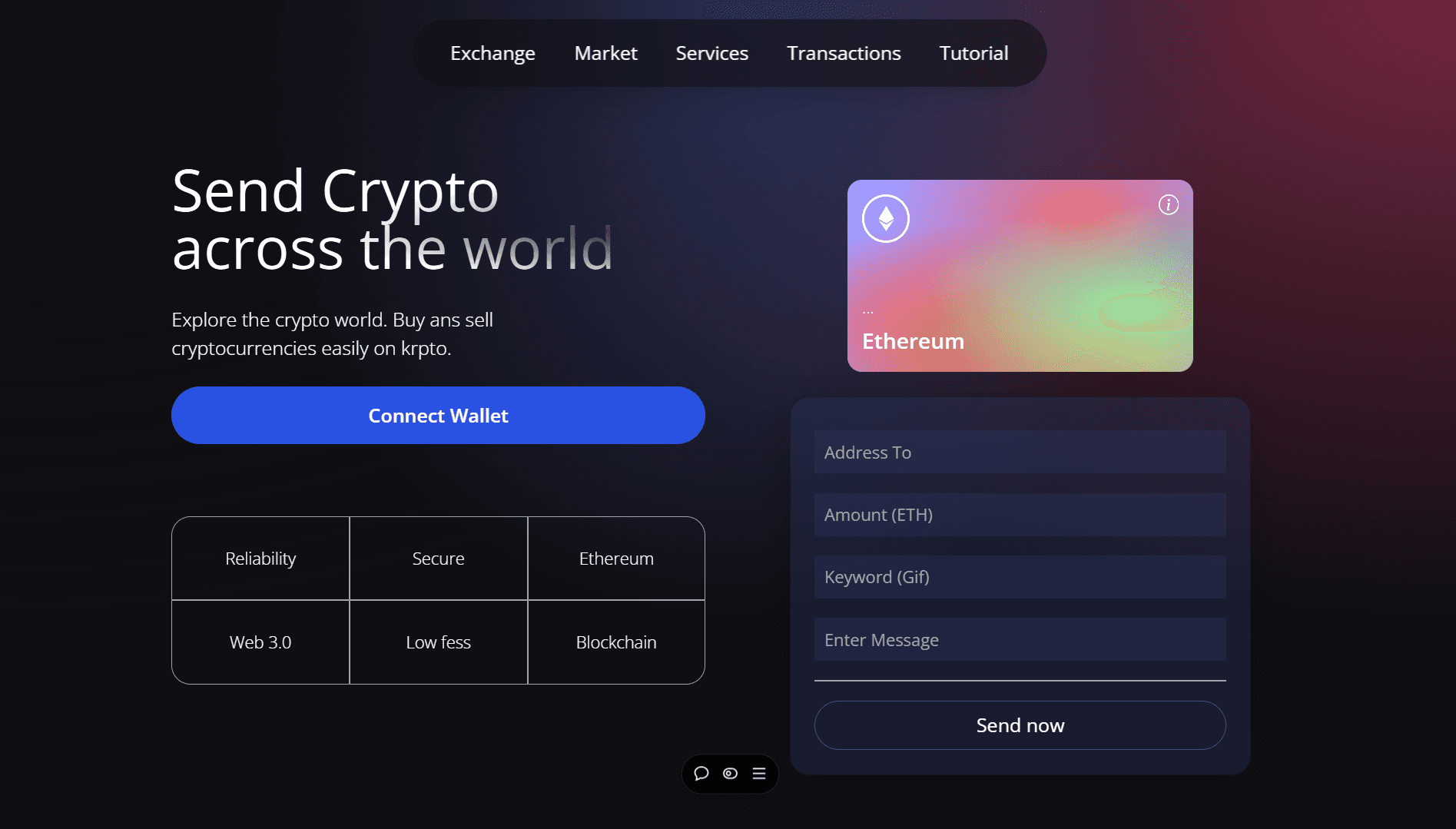 CryptPat - A Crypto Currency Exchange Platform